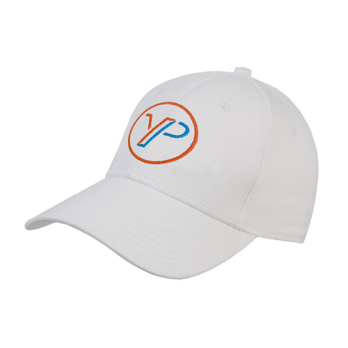  White Structured Adjustable Pro Style Hat - Young Professionals