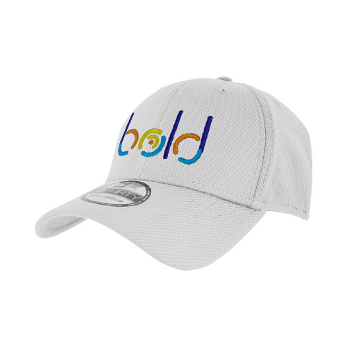  New Era White Diamond Era 39Thirty Stretch Fit Hat - bold