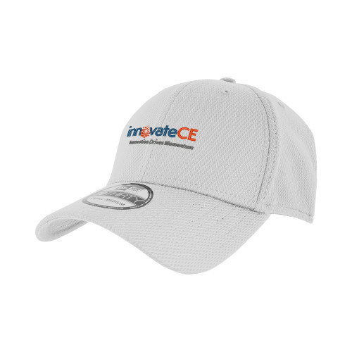  New Era White Diamond Era 39Thirty Stretch Fit Hat - innovateCE