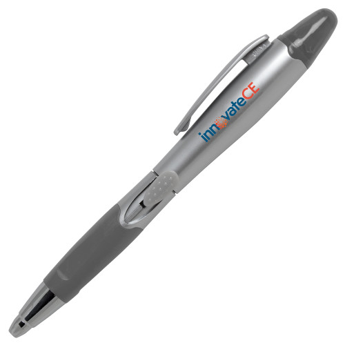  Silver/Silver Blossom Pen/Highlighter - innovateCE