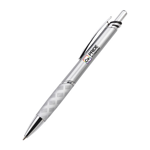  Andy Silver Ballpoint Pen - Pride in Celanese Horizontal