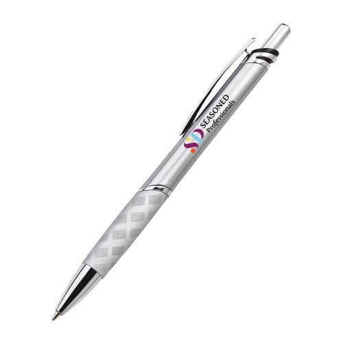  Andy Silver Ballpoint Pen - Seasoned Professionals Horizontal