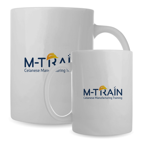  Full Color White Mug 15oz - M Train