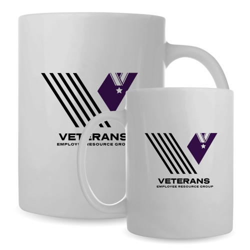  Full Color White Mug 15oz - Veterans