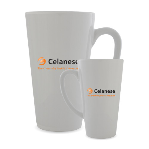  Full Color Latte Mug 17oz - Celanese - Primary Logo w/Tagline