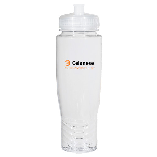  Spectrum Clear Sport Bottle 28oz - Celanese - Primary Logo w/Tagline