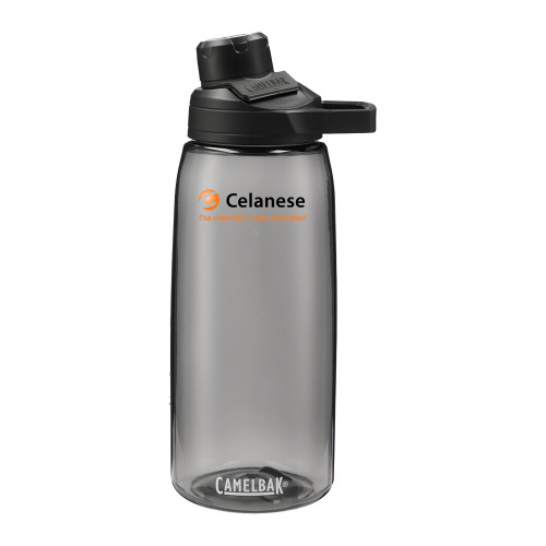  CamelBak Thrive Titan Renew Charcoal Bottle 32oz - Celanese - Primary Logo w/Tagline