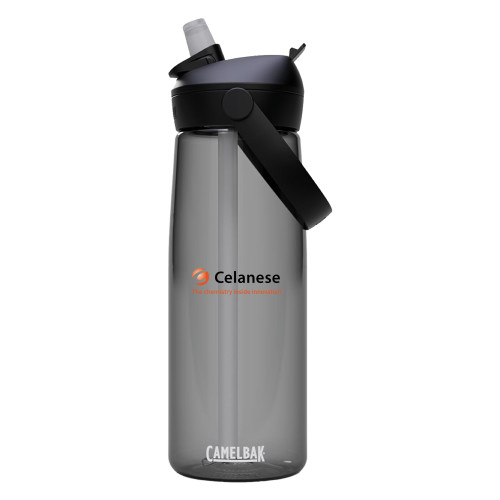  CamelBak Eddy Titan Renew Charcoal Bottle 25oz - Celanese - Primary Logo w/Tagline