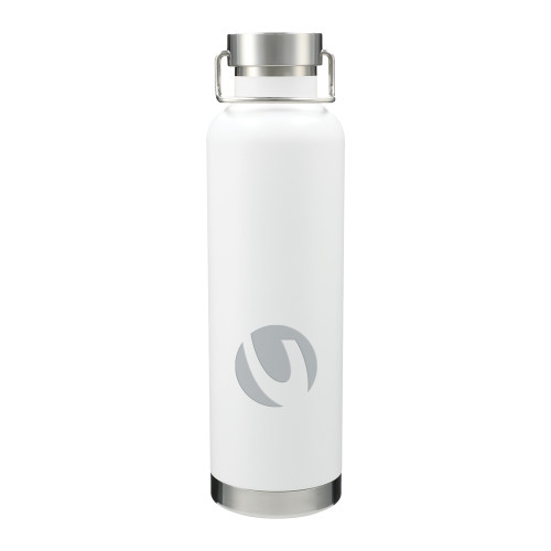  Thor Copper Vacuum Insulated White Bottle 32oz - C Icon Engraved