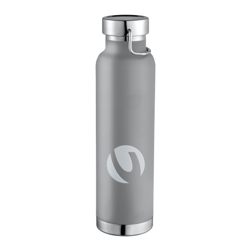  Thor Copper Vacuum Insulated Grey Bottle 22oz - C Icon Engraved