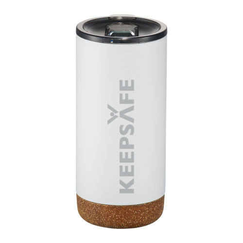  Valhalla Vacuum Insulated White Tumbler 16oz - KeepSafe Engraved