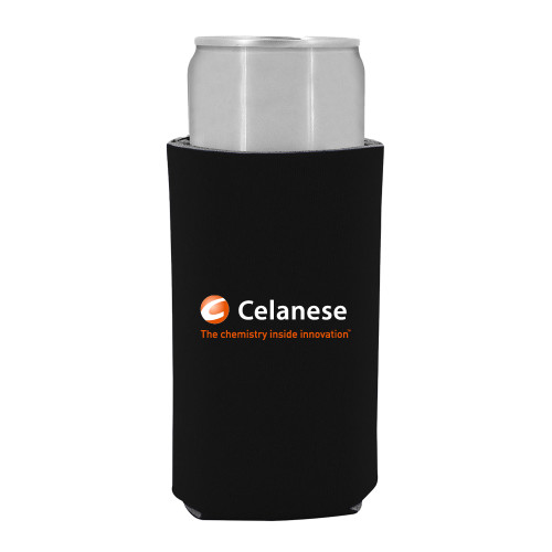  Slim Black Can Holder - Celanese - Primary Logo w/Tagline