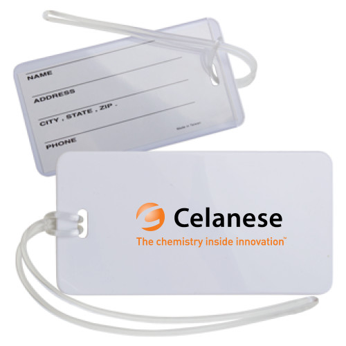  Luggage Tag - Celanese - Primary Logo w/Tagline