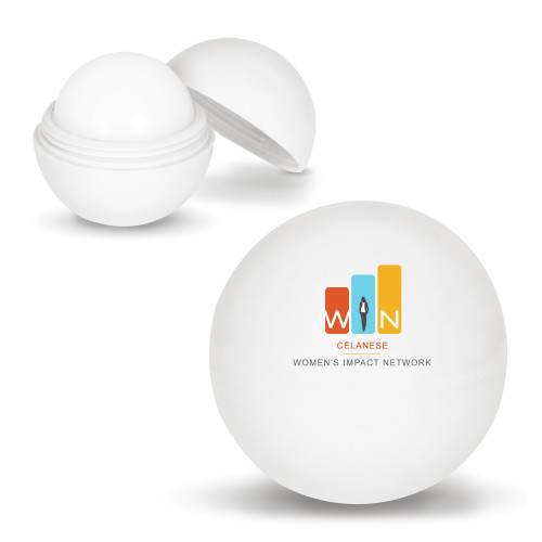  White Lip Moisturizer Ball - Womens Impact Network