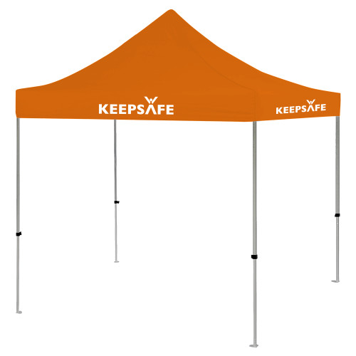  9 ft x 9 ft Orange Tent - Keep Safe - Apparel
