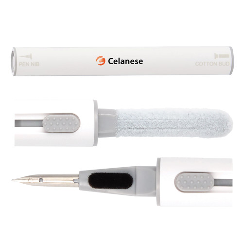  White Mini 3 in 1 Tech Cleaning Kit - Celanese