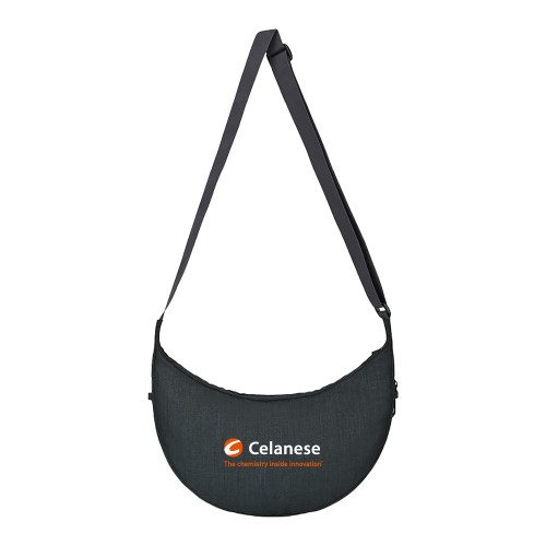 Alba Black Sand Sling Bag - Celanese - Primary Logo w/ Tagline