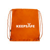 Thumbnail image for  Orange Drawstring Backpack