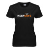 Thumbnail image for  Womens Black Short Sleeve Tee
