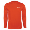 Thumbnail image for  Orange Performance Long Sleeve Shirt