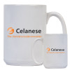 Thumbnail image for  Full Color White Mug 15oz