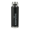 Thumbnail image for  Thor Copper Vacuum Insulated Black Bottle 32oz