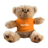 Thumbnail image for  Plush Big Paw 8 1/2 inch Brown Bear w/Orange Shirt