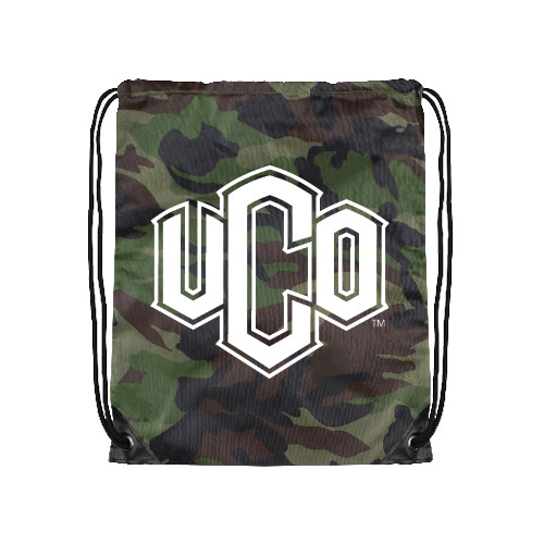  Camo Drawstring Backpack - Official Logo