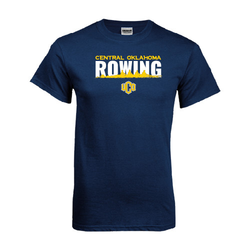  Navy T Shirt - Central Oklahoma Rowing