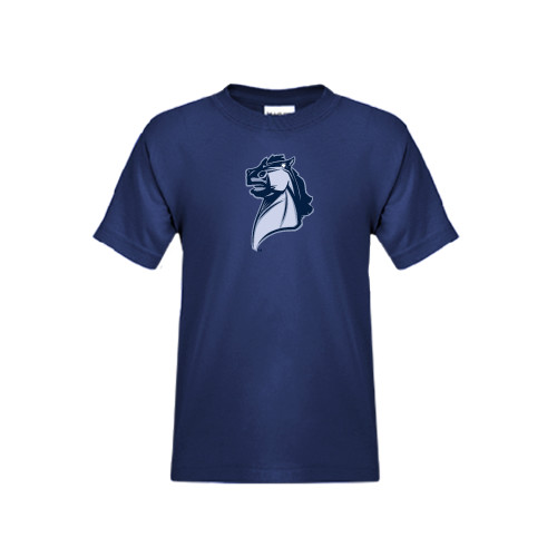  Youth Navy T Shirt - Official Logo