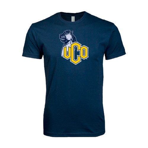  Next Level Navy SoftStyle T Shirt - Official Logo