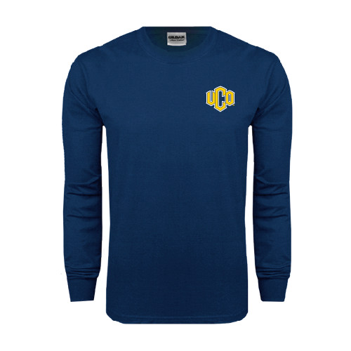  Navy Long Sleeve T-Shirt - Official Logo