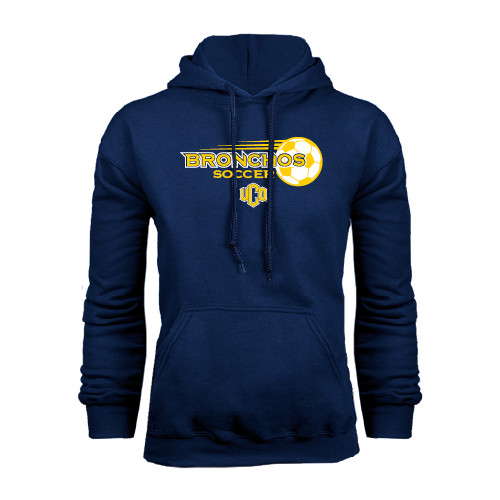  Navy Fleece Hoodie - Bronchos Soccer