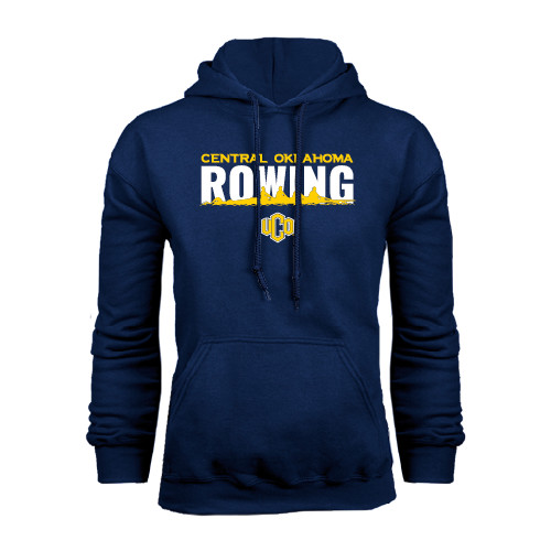  Navy Fleece Hoodie - Central Oklahoma Rowing
