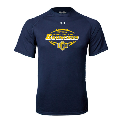  Under Armour Navy Tech Tee - Bronchos Football