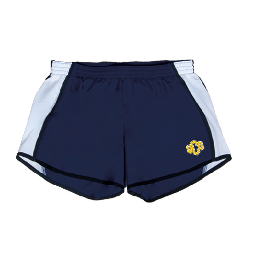  Womens Navy/White Team Short - Official Logo