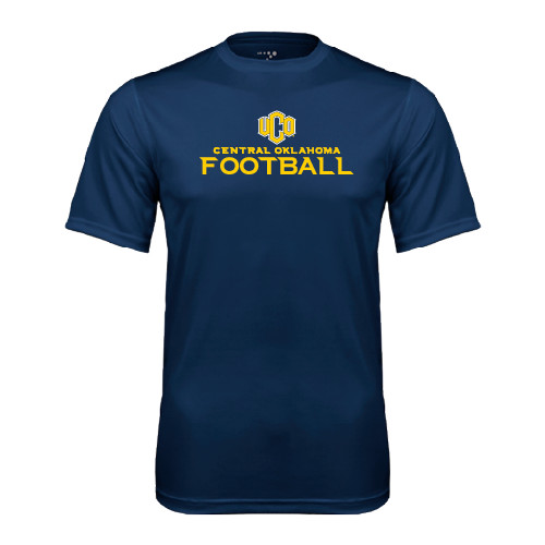  Navy Performance Tee - Central Oklahoma Football