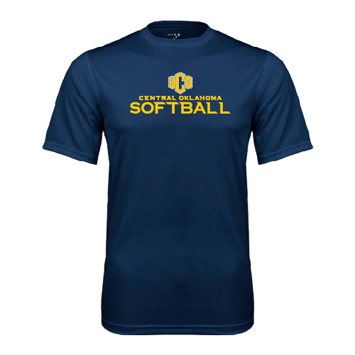  Navy Performance Tee - Central Oklahoma Softball