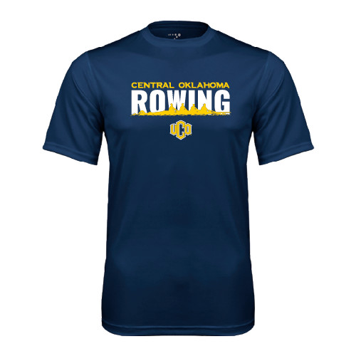  Navy Performance Tee - Central Oklahoma Rowing