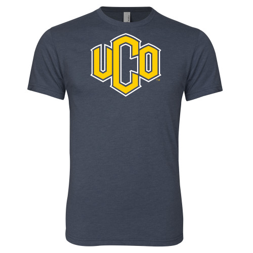  Next Level Navy Triblend Tee - Official Logo
