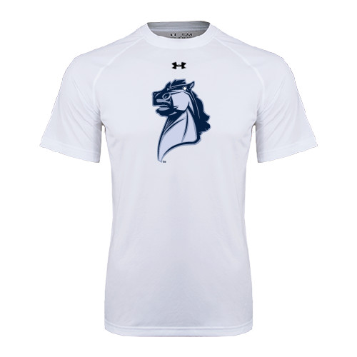  Under Armour White Tech Tee - Official Logo