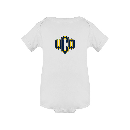  White Infant Onesie - Official Logo