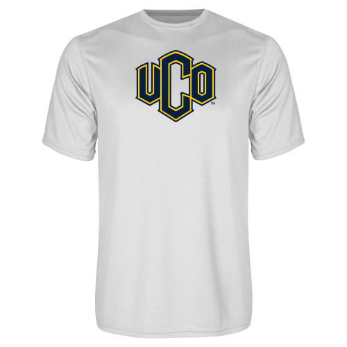  White Performance Tee - Official Logo