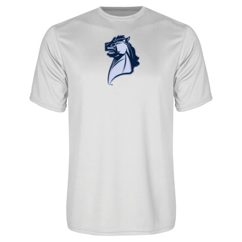  White Performance Tee - Official Logo