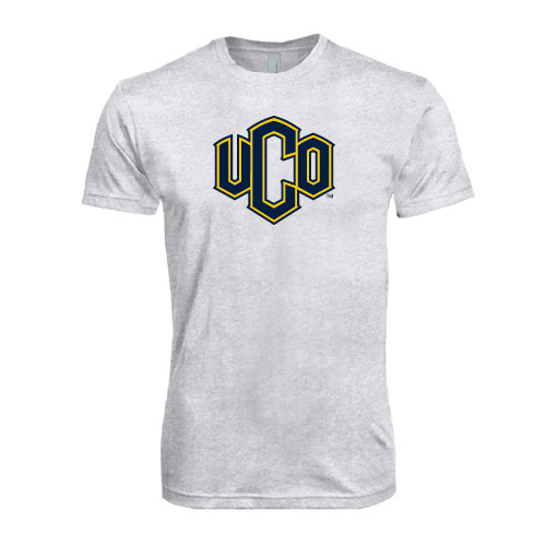  Next Level Heather White Triblend Tee - Official Logo