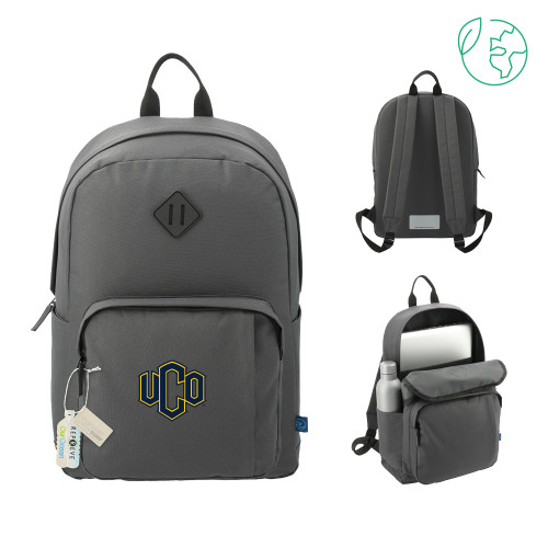  Repreve Ocean Charcoal Everyday Computer Backpack - Official Logo