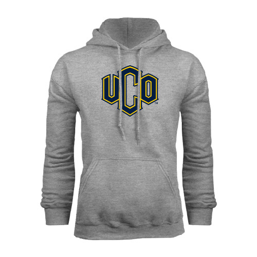  Grey Fleece Hoodie - Official Logo