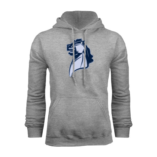  Grey Fleece Hoodie - Official Logo