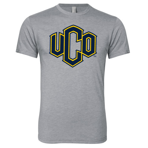  Next Level Heather Grey Triblend Tee - Official Logo