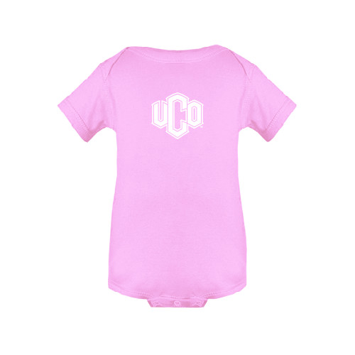  Light Pink Infant Onesie - Official Logo